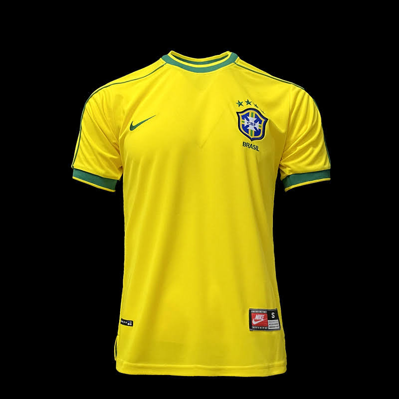 Camisa Brasil Amarela 1998