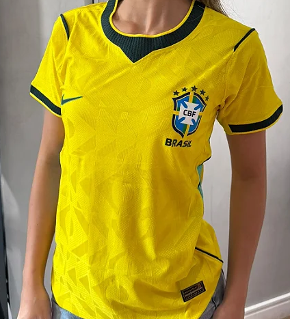 Feminina Brasil Amarela 2026