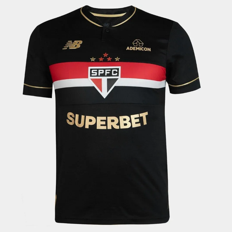 Camisa São Paulo Preta