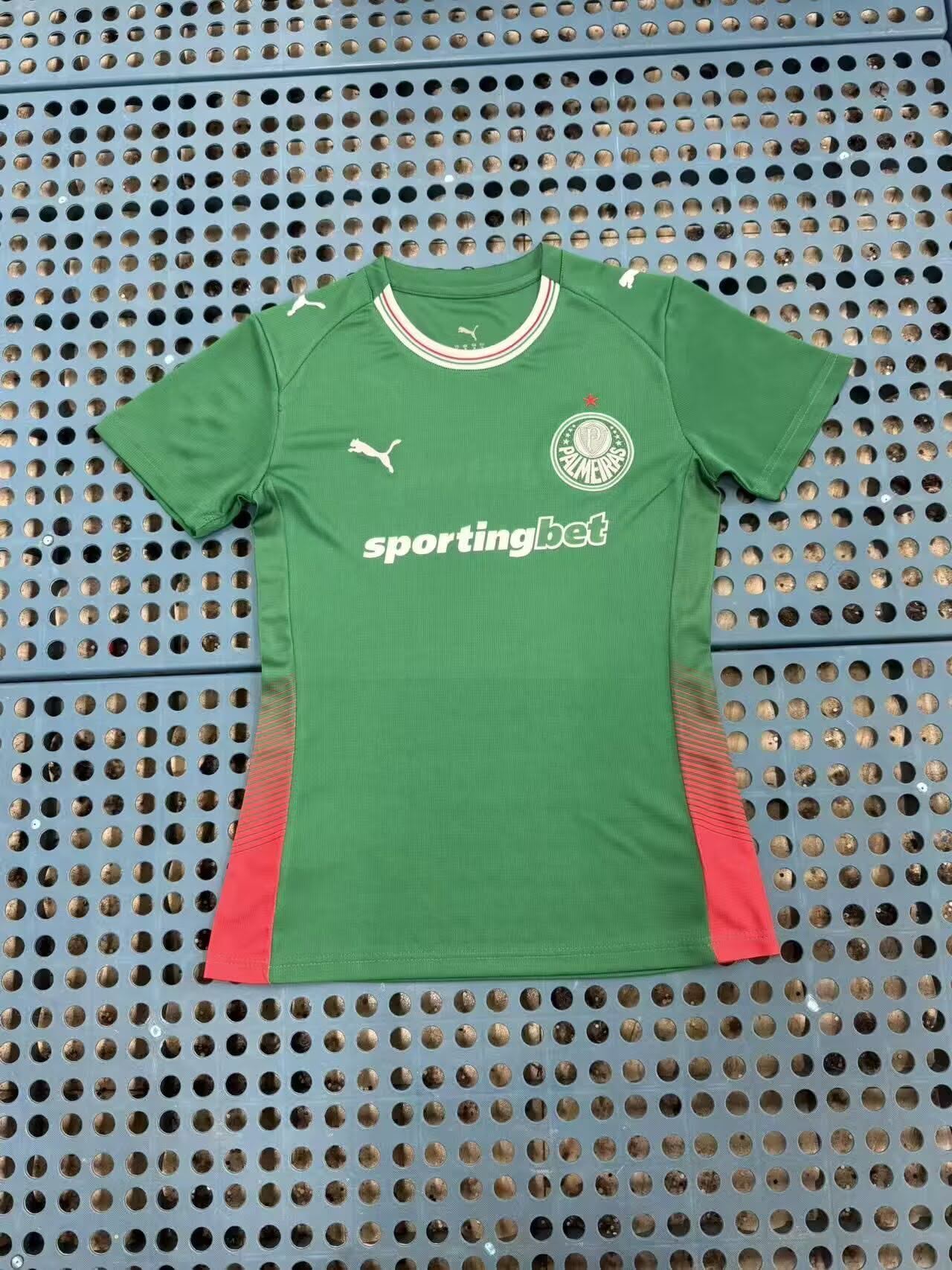 Camisa Palmeiras Casa Feminina