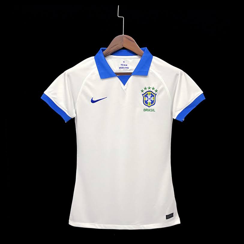 Camisa Brasil Branca Feminina